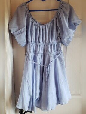 Francescas Light Blue / Purple Dress